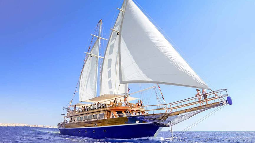 Pirates Sailing Boat excursion in Egypt - South Sinai - Sharm El Sheikh - Image 4